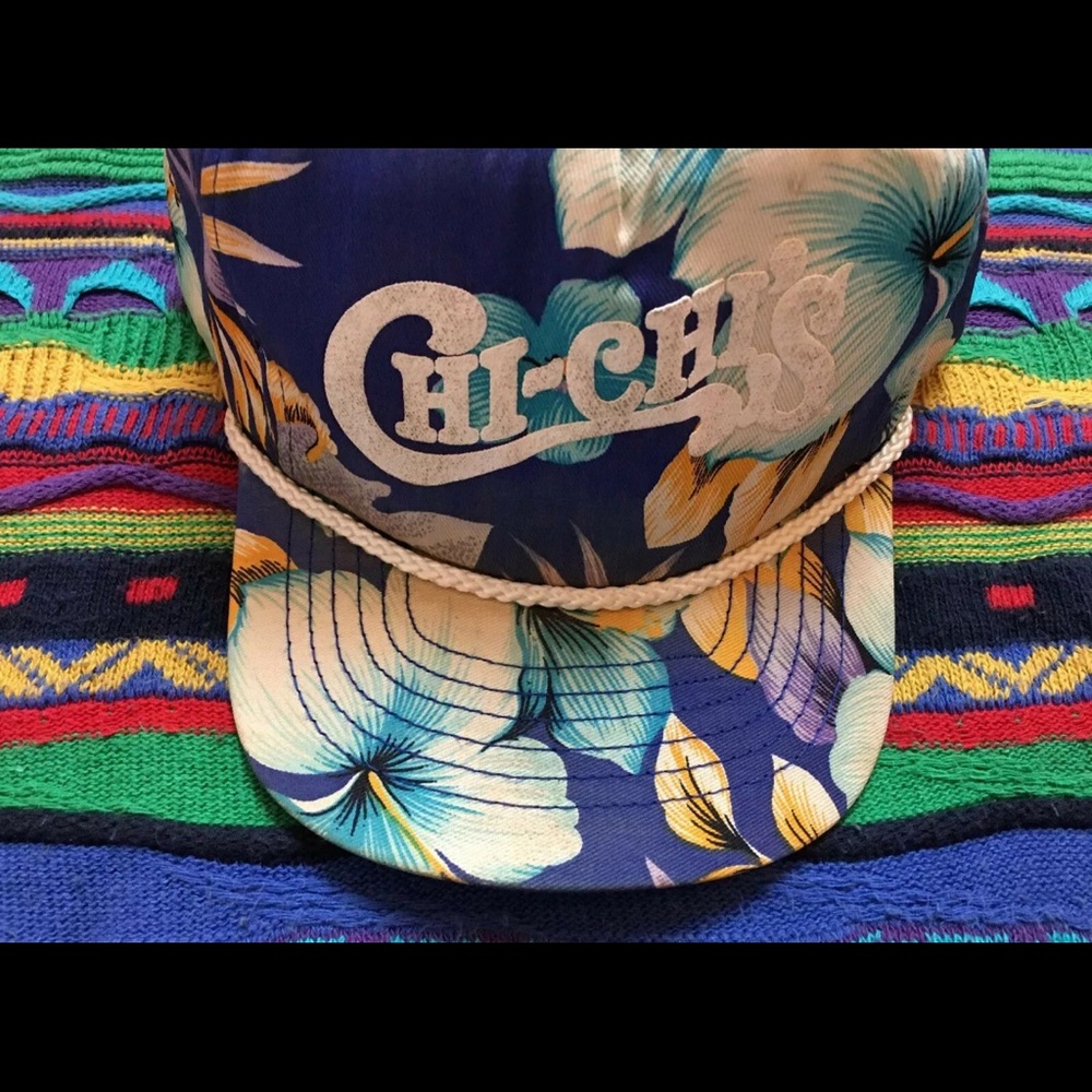 Vintage ChiChi’s Floral Trucker DOUBLE SNAPBACK🔥